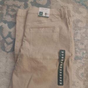 Nine-west Women's Tan and Cream Trousers